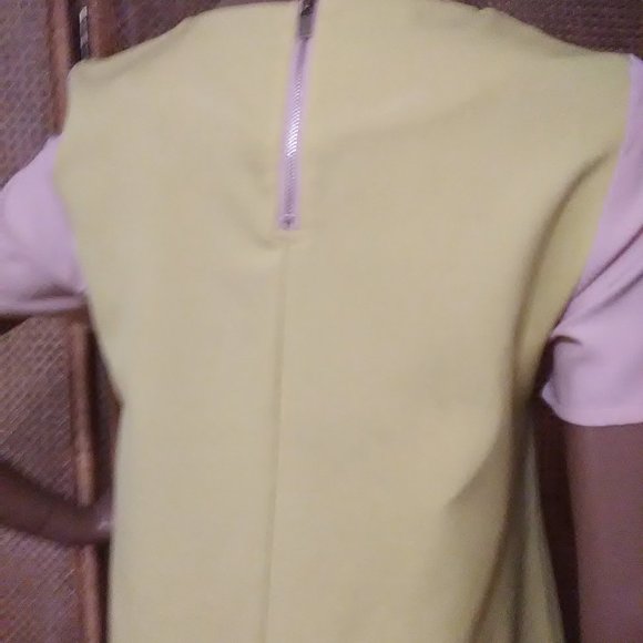 Shelin   Color Block Small  Mini Dress #45 - Picture 6 of 7